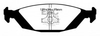 Klocki hamulcowe (tył) GreenStuff DP2635