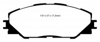 Klocki hamulcowe (przód) GreenStuff DP21792