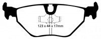 Klocki hamulcowe (tył) RedStuff DP3690C