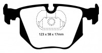 Klocki hamulcowe (tył) YellowStuff DP41118R