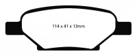 Klocki hamulcowe (tył) Ultimax DP1704