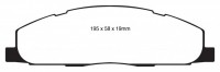 Klocki hamulcowe (tył) YellowStuff DP41848R