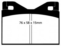 Klocki hamulcowe (tył) YellowStuff DP4126R