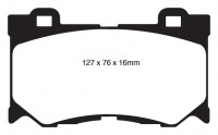 Klocki hamulcowe (przód) RedStuff DP31823C