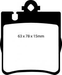 Klocki hamulcowe (tył) YellowStuff DP41441R