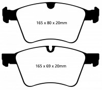 Klocki hamulcowe (przód) Ultimax DP1860