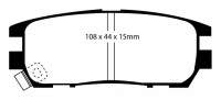 Klocki hamulcowe (tył) GreenStuff DP6958