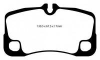 Klocki hamulcowe (tył) RedStuff DP31930C